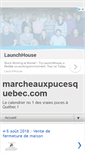 Mobile Screenshot of marcheauxpucesquebec.com